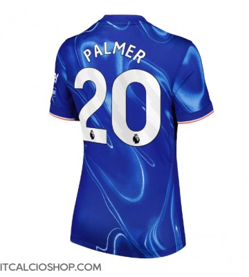 Chelsea Cole Palmer #20 Prima Maglia Femmina 2024-25 Manica Corta